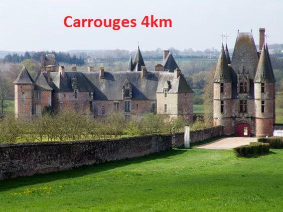 Haras De La Croix D'Argent Bed & Breakfast Saint-Sauveur-de-Carrouges Exterior photo